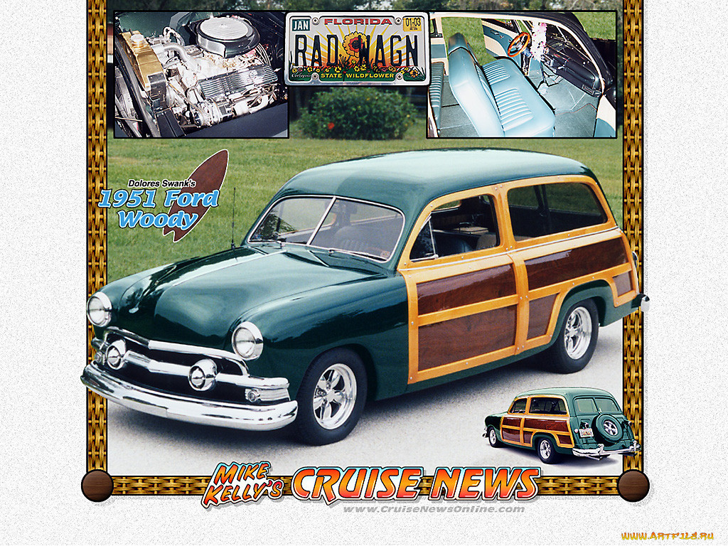 ford, woody, 1951, 